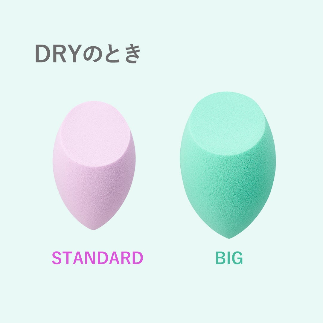 3Dスポンジ〈WET&DRY〉/ロージーローザ/パフ・スポンジを使ったクチコミ(2枚目)