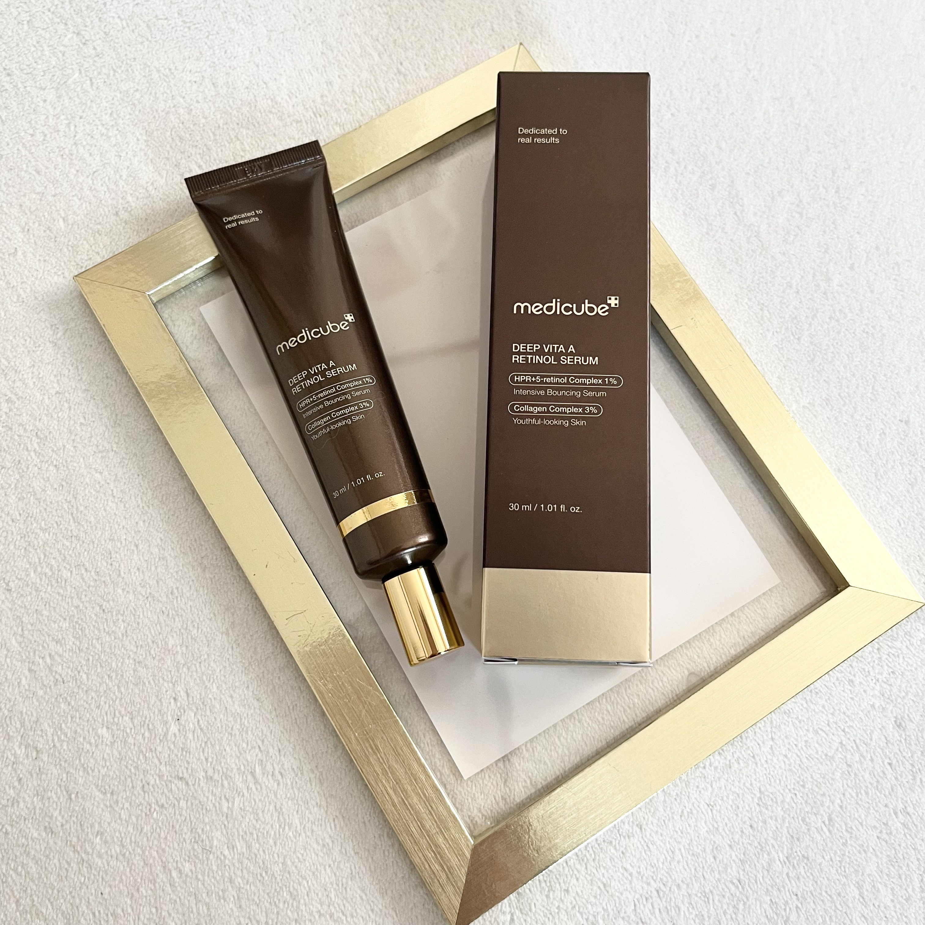 ディープビタAレチノールセラム/MEDICUBE/美容液を使ったクチコミ（1枚目）