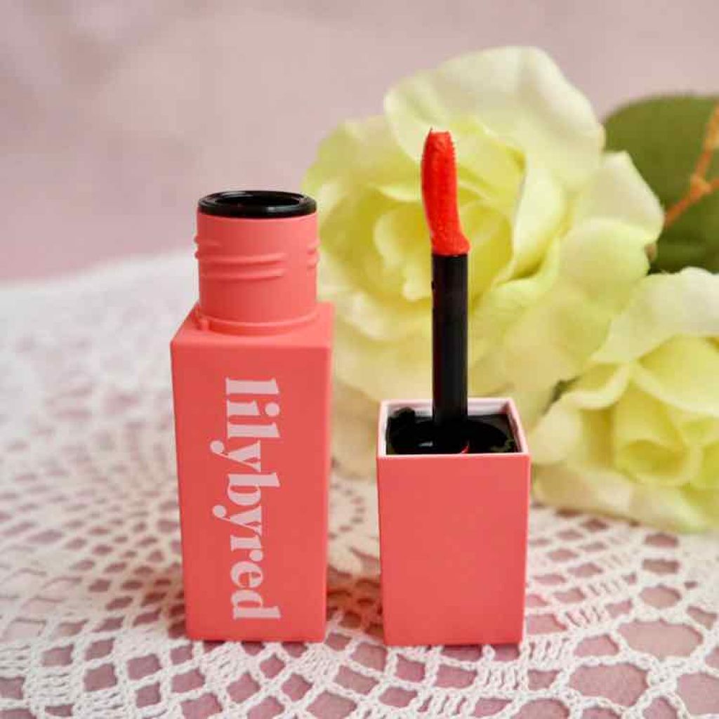 ブラッディライアー コーティングティント/lilybyred/リップティントを使ったクチコミ(1枚目)