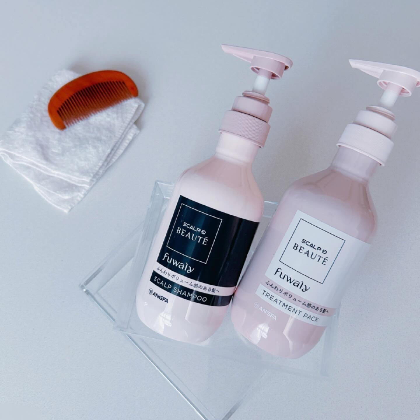 スカルプD ボーテ フワリー スカルプシャンプー／トリートメントパック シャンプー詰替用 300ml/アンファー(スカルプD)/市販シャンプーを使ったクチコミ（1枚目）