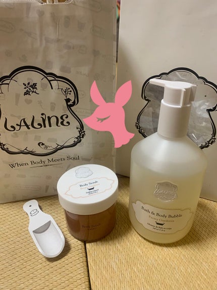 バス&ボディバブル バイオレットアンバー/Laline/ボディソープを使ったクチコミ(1枚目)