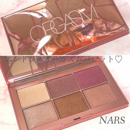 エンドレスオーガズムパレット/NARS/アイシャドウパレットを使ったクチコミ(1枚目)