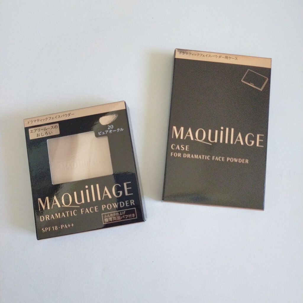 ドラマティックフェイスパウダー/マキアージュ/プレストパウダーを使ったクチコミ(2枚目)
