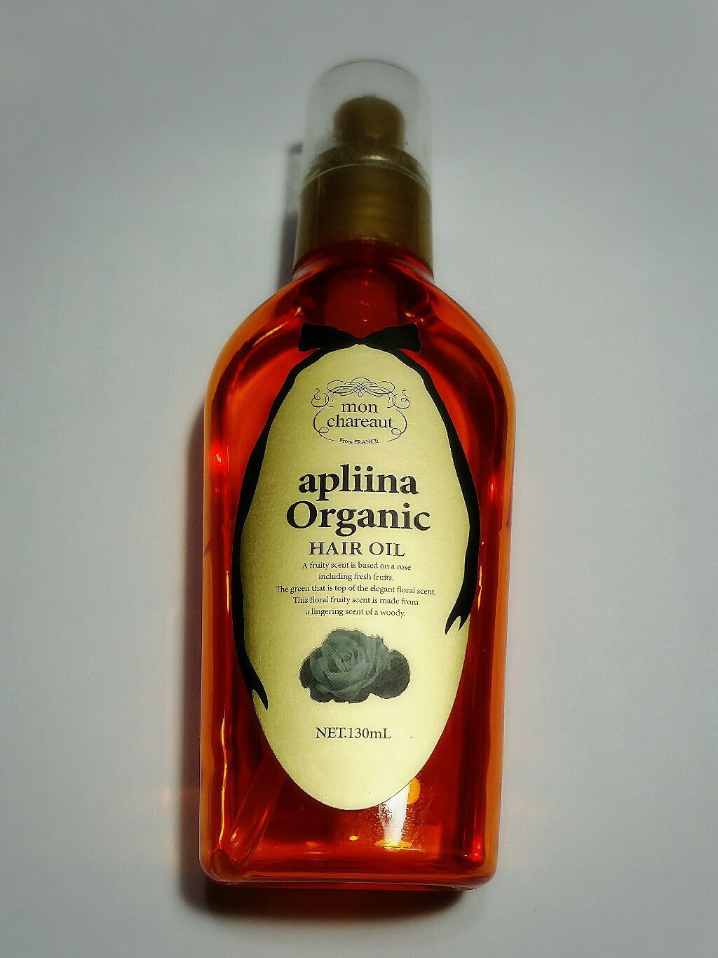 モンシャルーテ アプリーナ オーガニック ヘアオイル/モンシャルーテ/ヘアオイルを使ったクチコミ(1枚目)