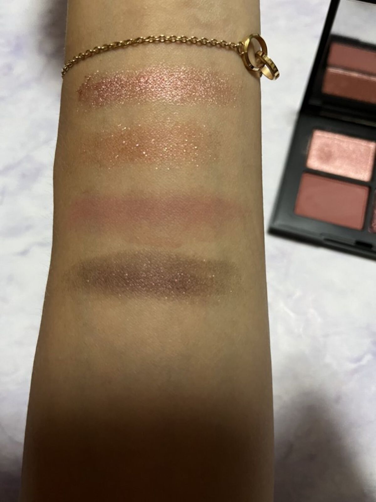 クワッドアイシャドー/NARS/アイシャドウパレットを使ったクチコミ（2枚目）