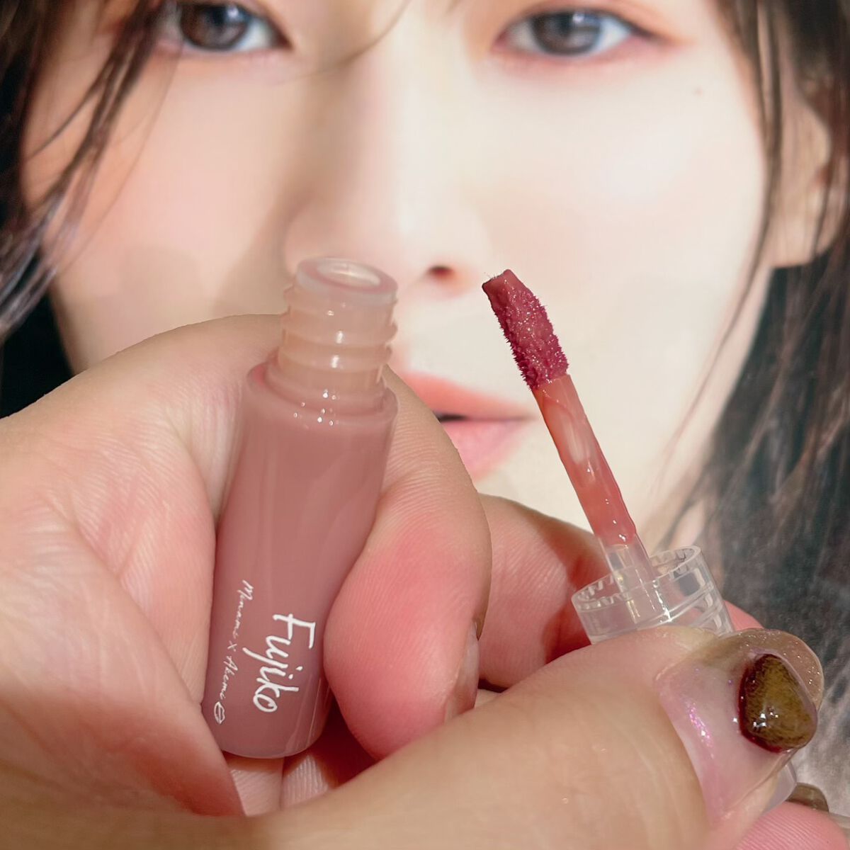 ニュアンスラップティント/Fujiko/リップティントを使ったクチコミ（3枚目）