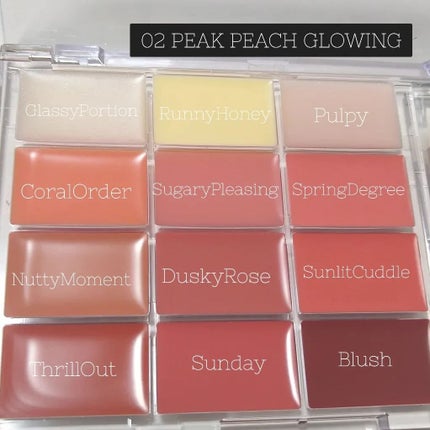 ソフトカラーリングリップパレット/wakemake/口紅を使ったクチコミ(4枚目)