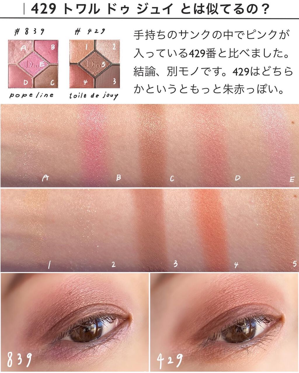 【旧】サンク クルール クチュール/Dior/アイシャドウパレットを使ったクチコミ(6枚目)