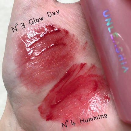 ノンスティッキーダズルティント/unleashia/リップティントを使ったクチコミ(4枚目)