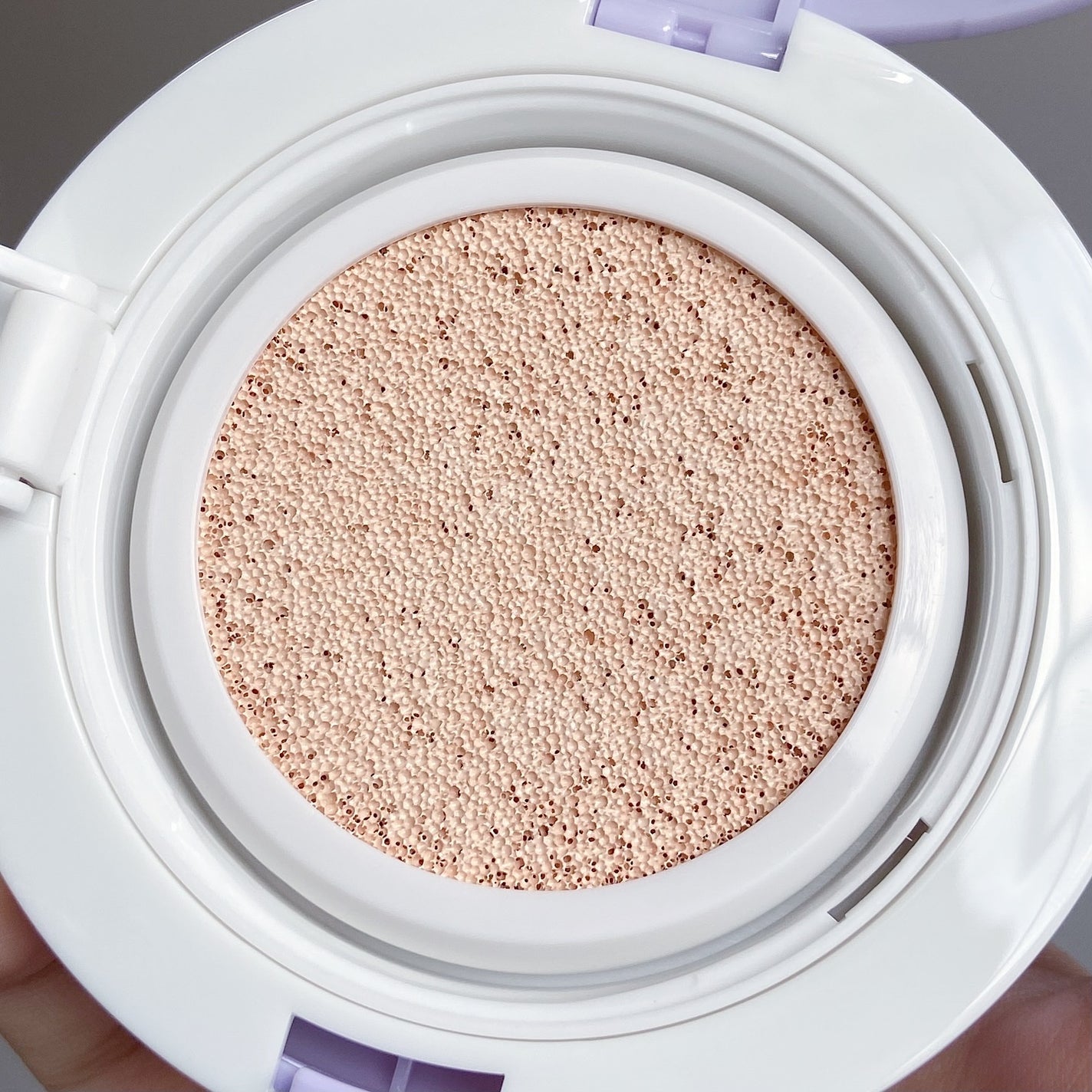 パンテノールバリアクッション/COSNORI/クッションファンデーションを使ったクチコミ(4枚目)