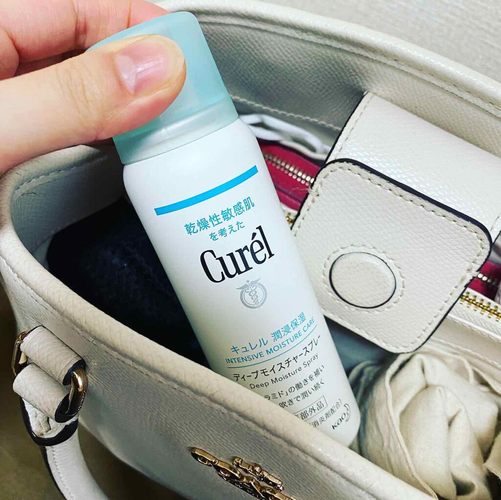 ディープモイスチャースプレー/キュレル/ミスト状化粧水を使ったクチコミ（1枚目）