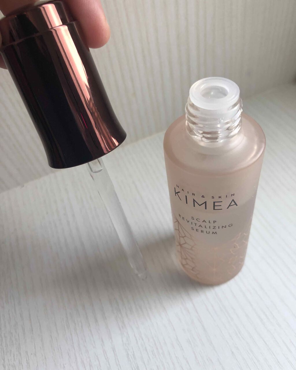 スカルプ リバイタライジングセラム/ヘア＆スキン キメア/頭皮ローションを使ったクチコミ（2枚目）