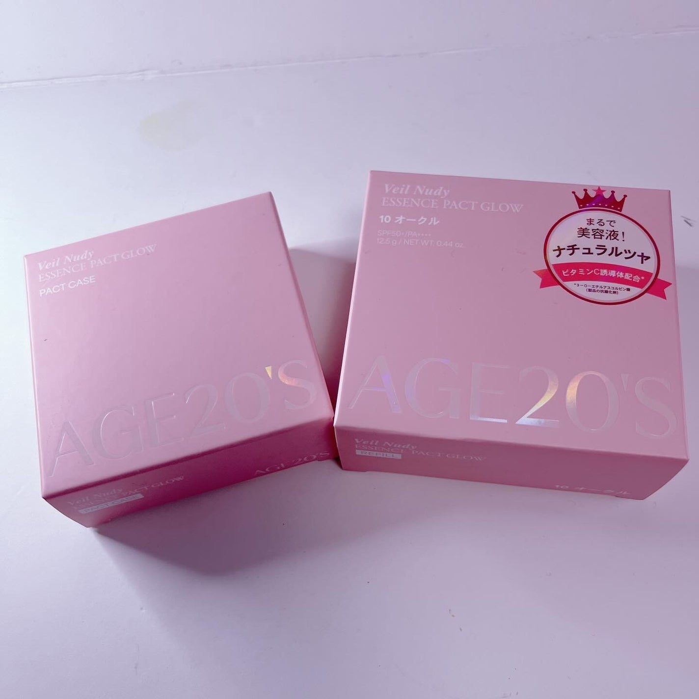 ヴェールヌーディ エッセンスパクトグロウ/AGE20’s/クリーム・エマルジョンファンデーションを使ったクチコミ(1枚目)