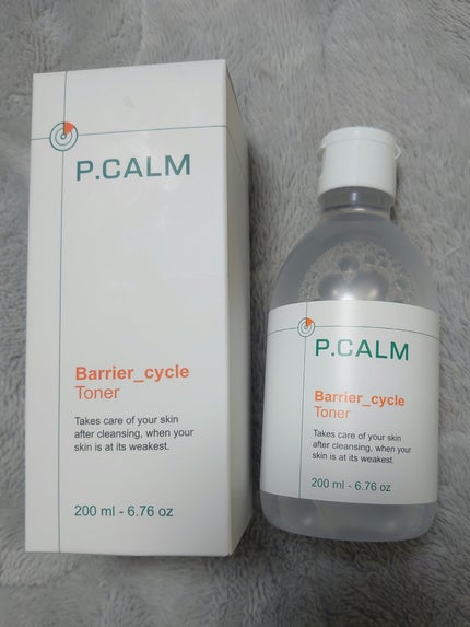 バリアサイクルトナー/P.CALM/化粧水を使ったクチコミ(1枚目)