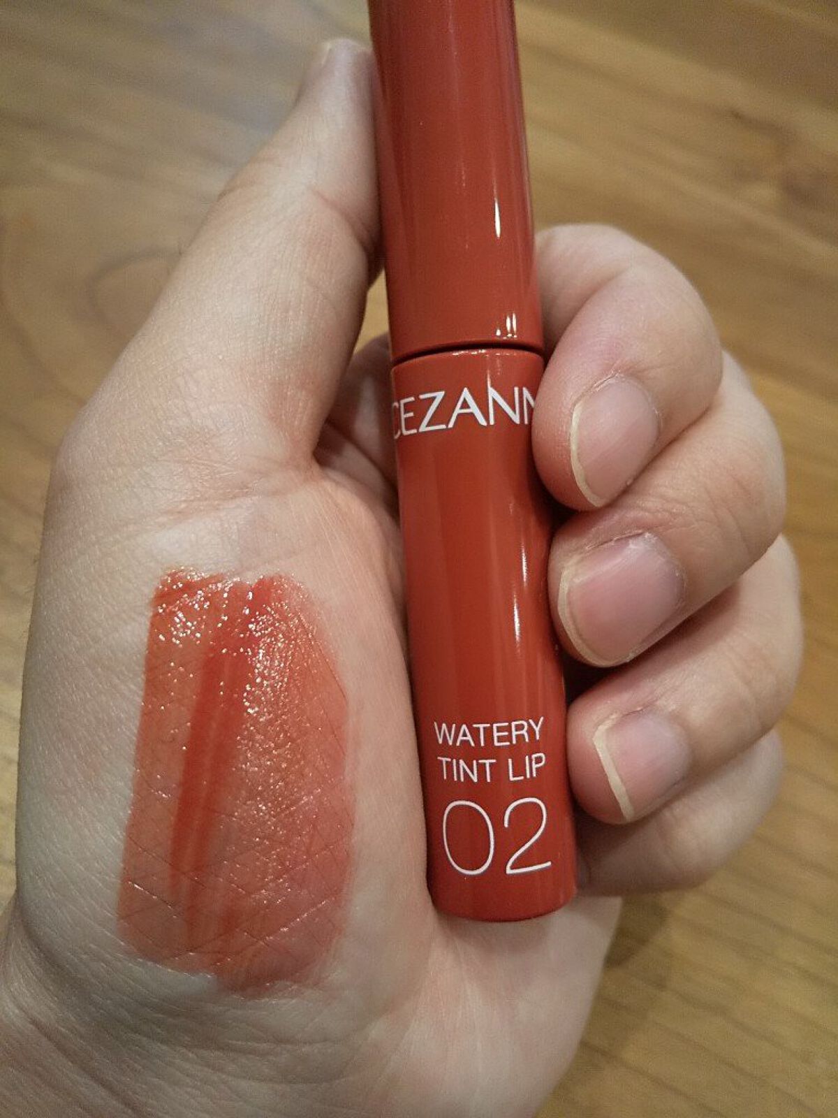 ウォータリーティントリップ/CEZANNE/リップティントを使ったクチコミ（1枚目）