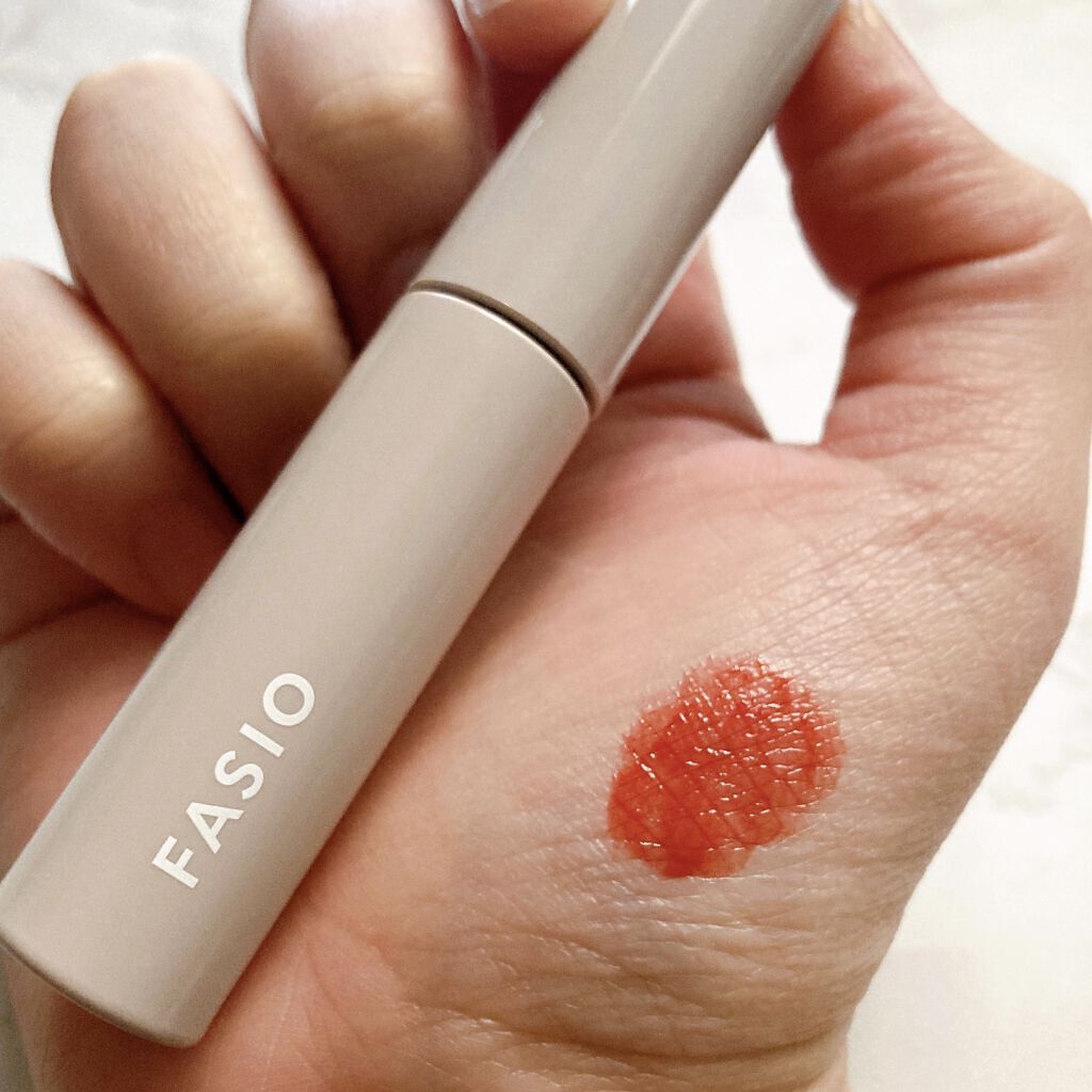 ワンデイ アートメイク ルージュ/FASIO/口紅を使ったクチコミ（1枚目）