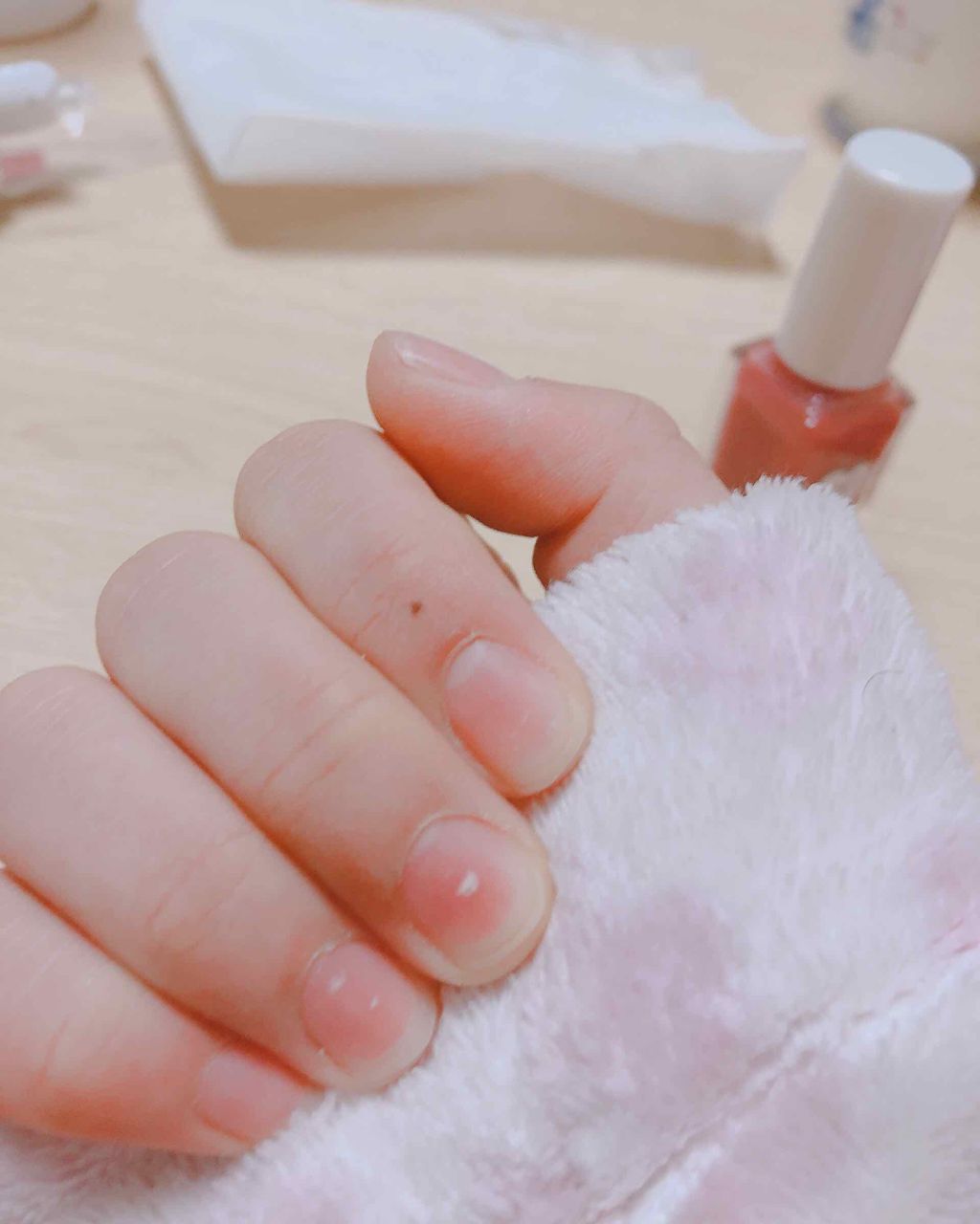 ネイルファンデーション/パラドゥ/マニキュアを使ったクチコミ(2枚目)