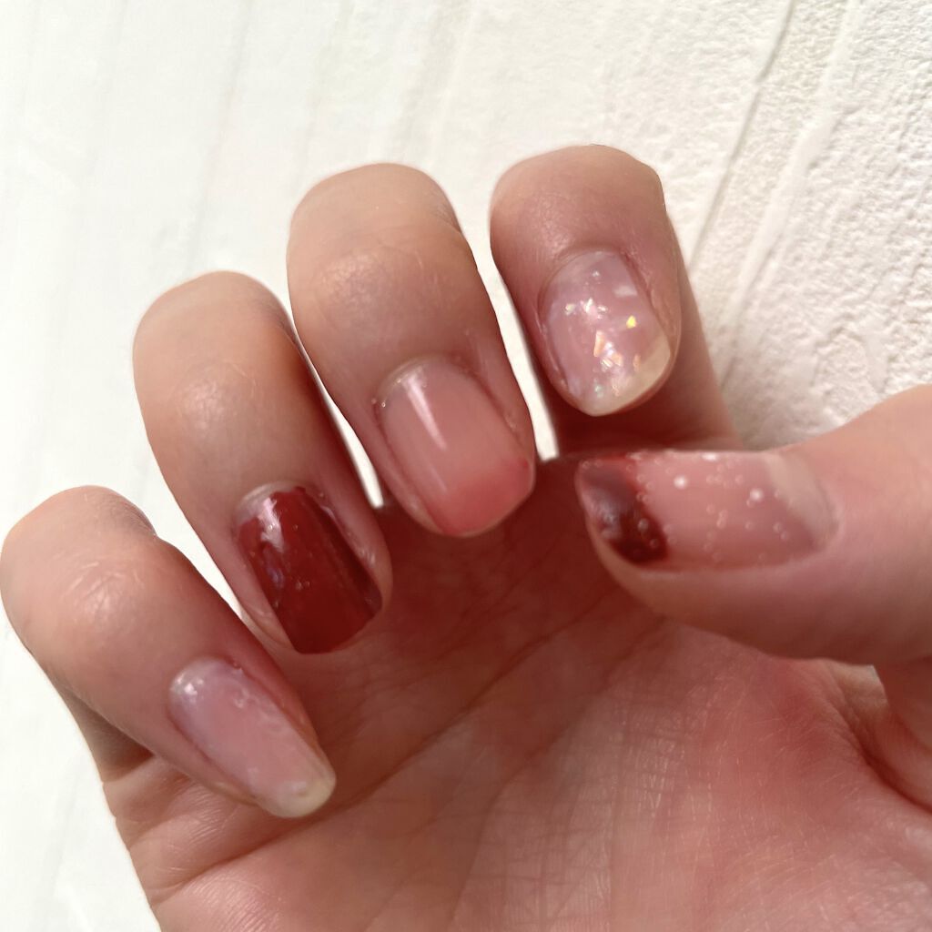 カラフルネイルズ/キャンメイク/マニキュアを使ったクチコミ（3枚目）