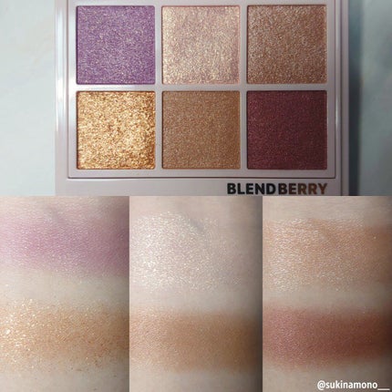 オーラクリエイション/BLEND BERRY/アイシャドウパレットを使ったクチコミ(2枚目)