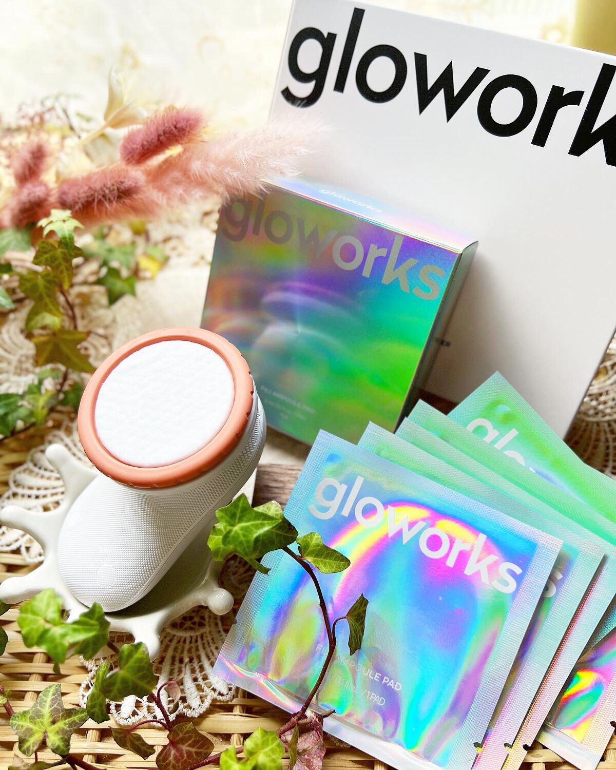 4Dモーションスキンブースタ/gloworks/美顔器・マッサージを使ったクチコミ(2枚目)