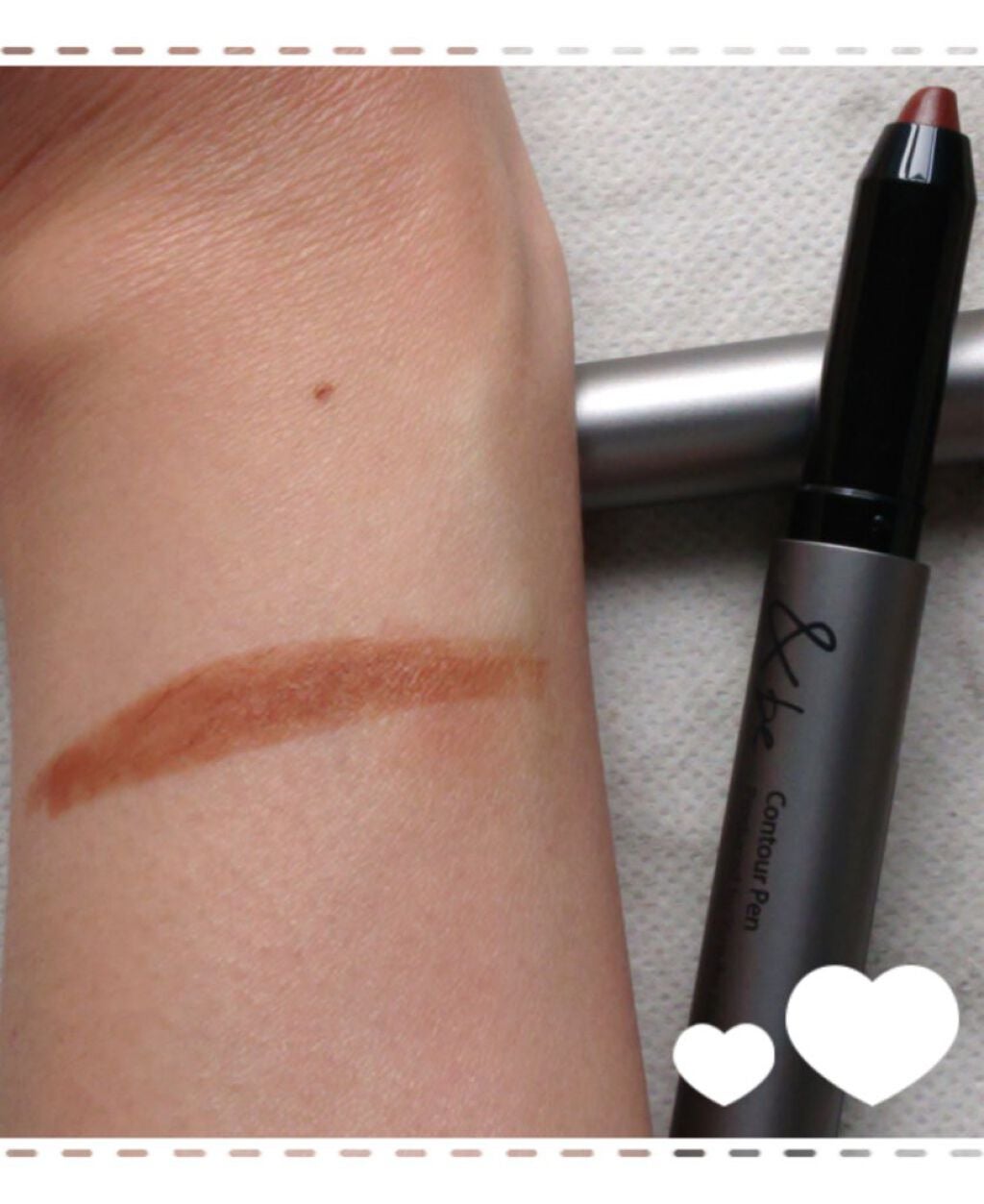 &be コントゥアペン/&be/シェーディングを使ったクチコミ(2枚目)