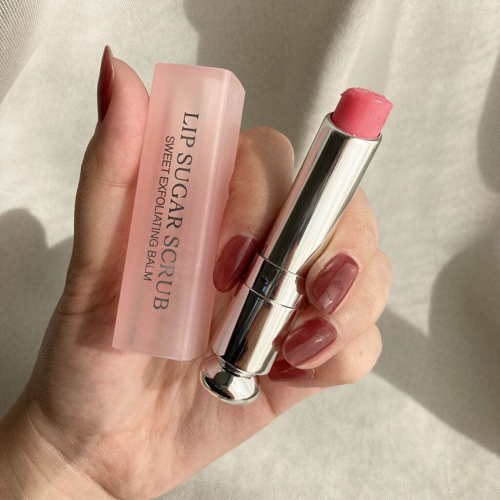 ディオール アディクト スクラブ＆バーム 1/Dior/リップスクラブを使ったクチコミ（2枚目）