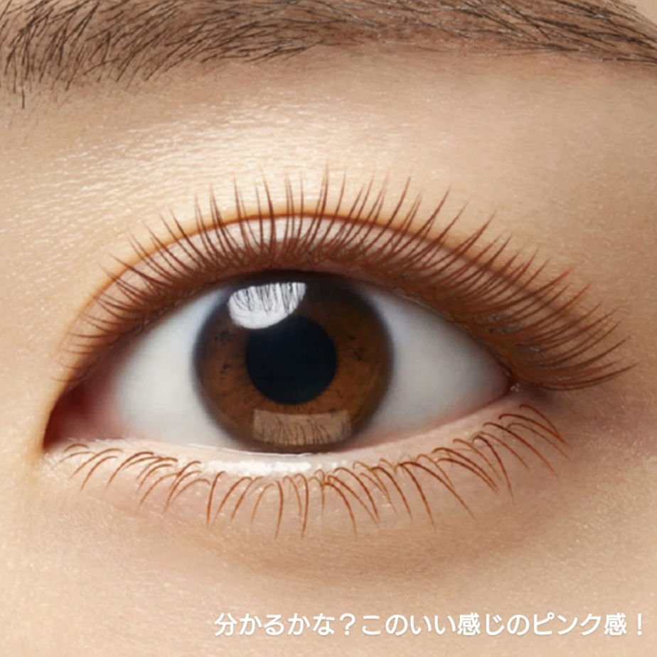 「塗るつけまつげ」自まつげ際立てタイプ ピンクカヌレ（数量限定色）/デジャヴュ/マスカラを使ったクチコミ（3枚目）