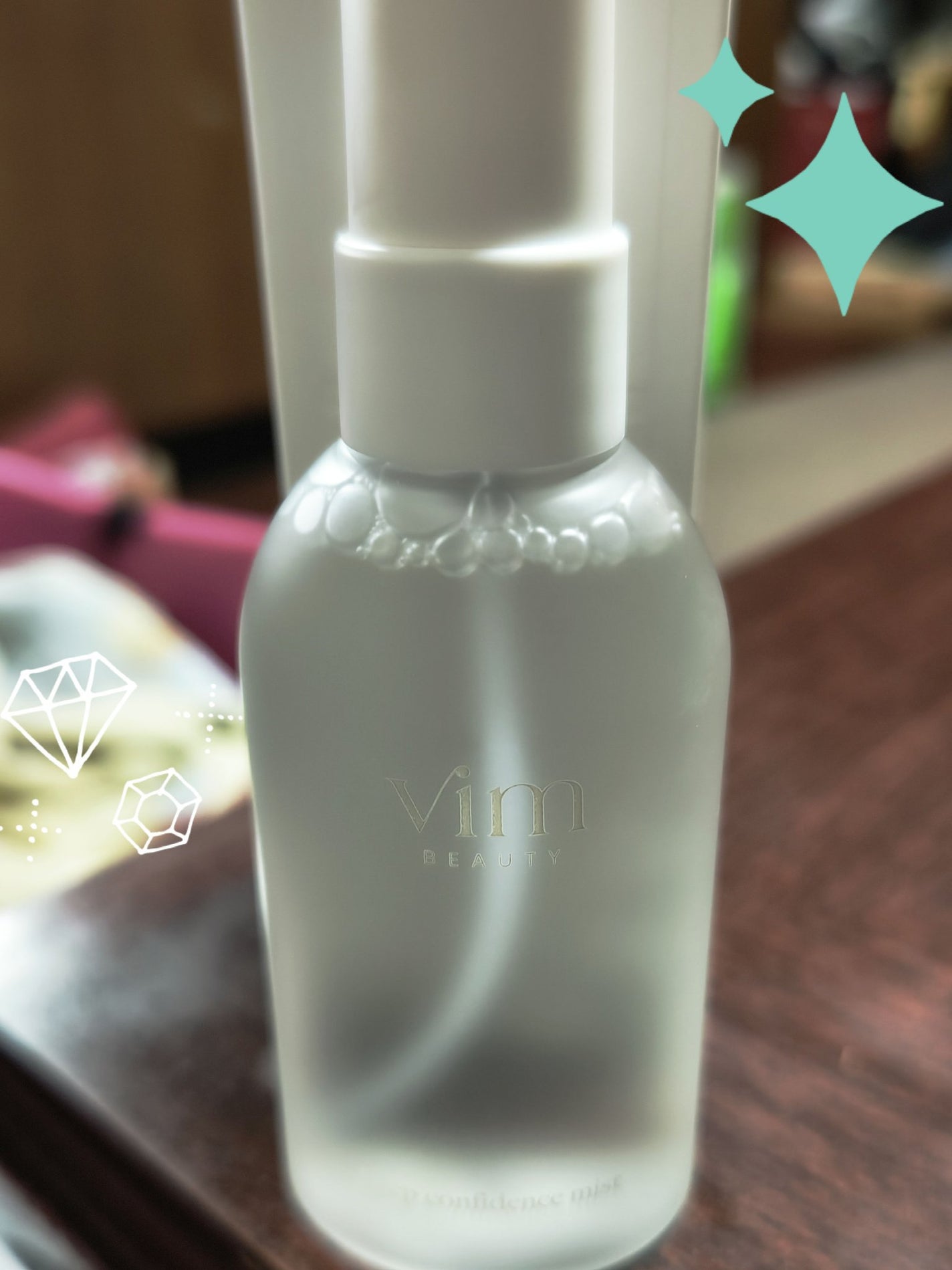 キープ コンフィデンス ミスト/vim BEAUTY/ミスト状化粧水を使ったクチコミ(1枚目)