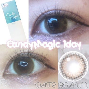 candymagic1day（キャンディーマジックワンデー）/candy magic/ワンデー（１DAY）カラコンを使ったクチコミ（1枚目）