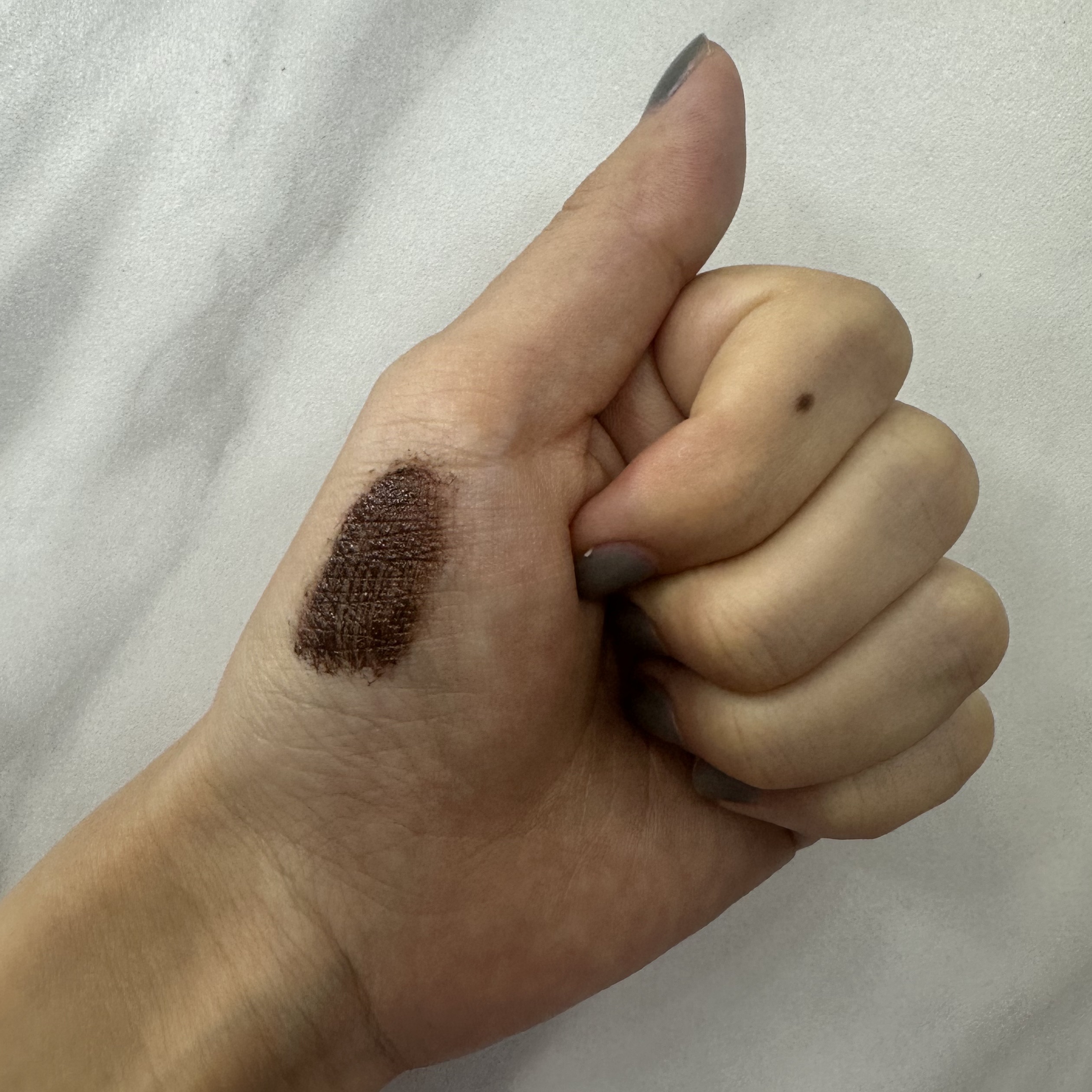 ムードアップマスカラ ロング&カール 02 チョコブラウン/dasique/マスカラを使ったクチコミ（3枚目）