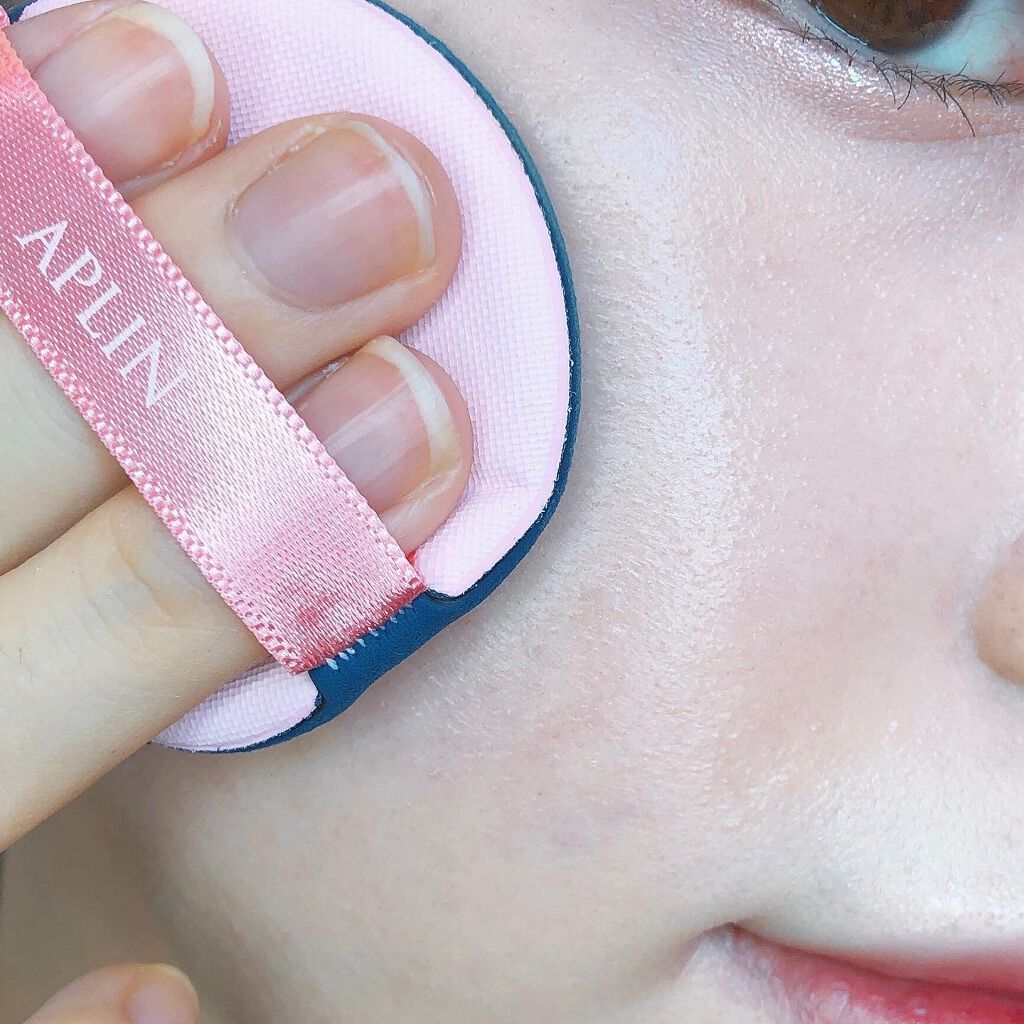 ピンクティーツリーカバークッション/APLIN/クッションファンデーションを使ったクチコミ(1枚目)