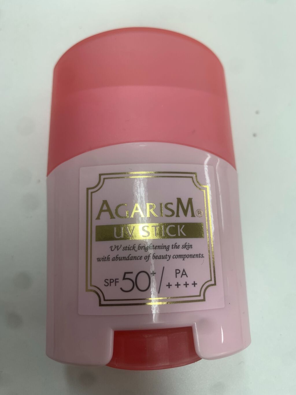 トーンアップUVスティック/AGARISM/日焼け止めスティックを使ったクチコミ（1枚目）