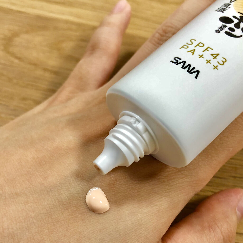 リンクルUV乳液/なめらか本舗/日焼け止めミルクを使ったクチコミ（2枚目）