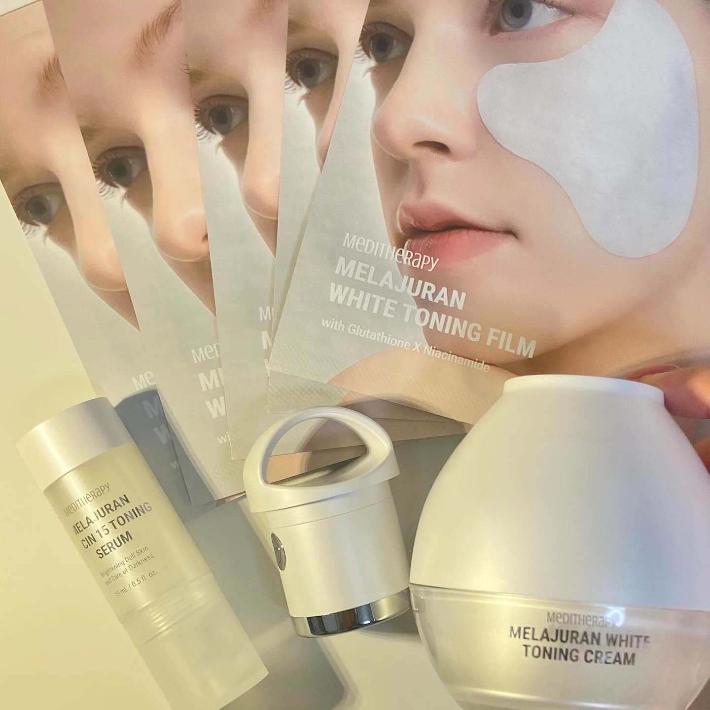 メラジュランホワイトトーニングフィルム/MEDITHERAPY/シートマスク・パックを使ったクチコミ（1枚目）