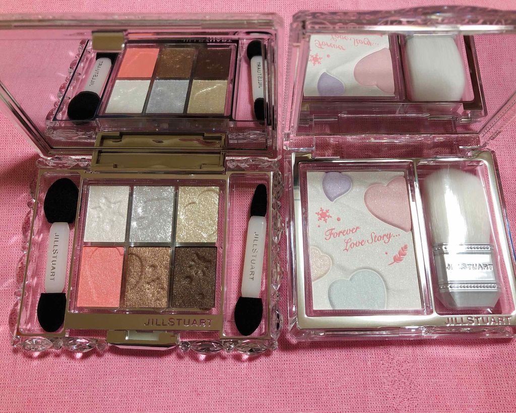 ホワイトラブストーリー コレクション (クリスマスコフレ 2018)/JILL STUART/メイクアップキットを使ったクチコミ（3枚目）