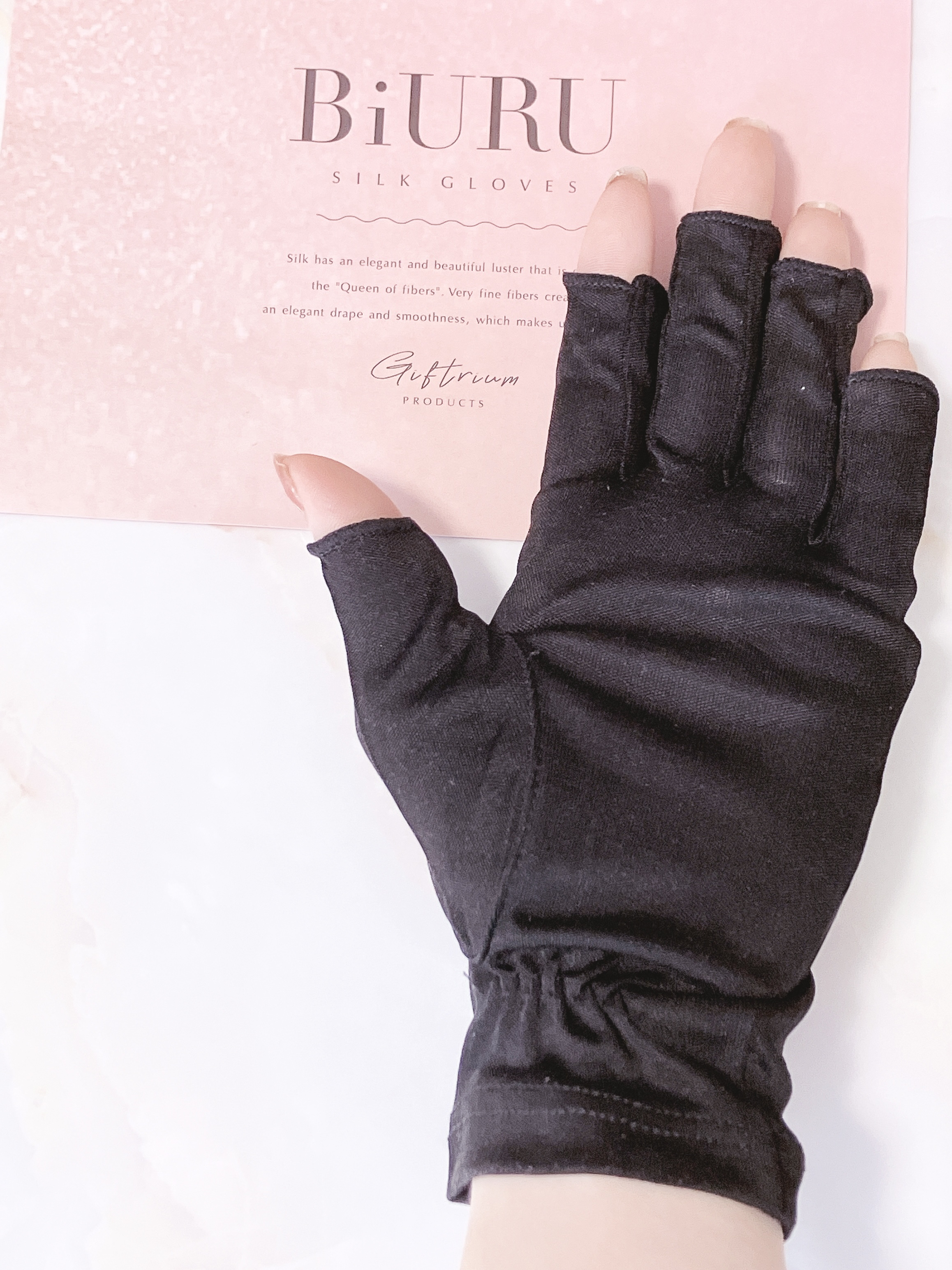 シルク手袋/BiURU/その他を使ったクチコミ（2枚目）