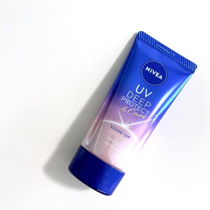 ニベアUV ディープ プロテクト&ケア トーンアップ エッセンス/ニベア/日焼け止めローションを使ったクチコミ(1枚目)