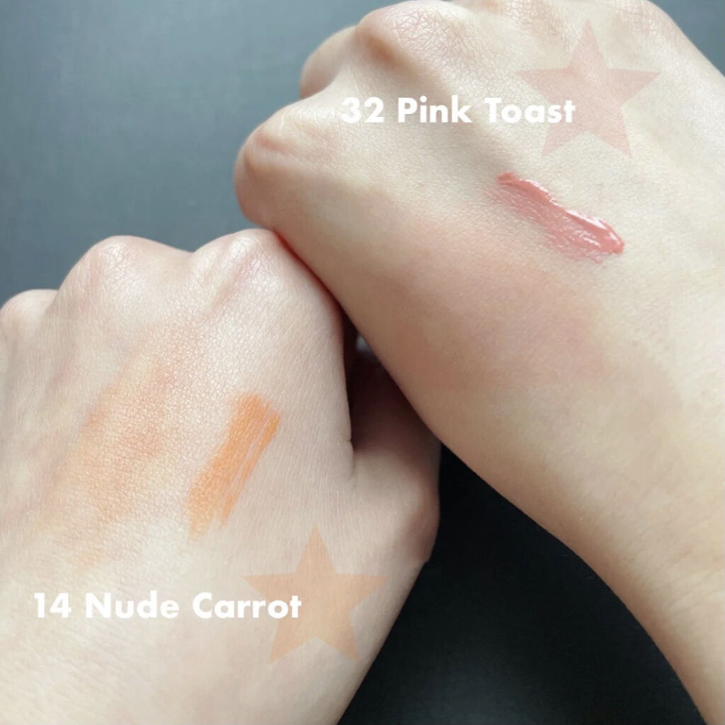 ソフトクリームチーク/AMUSE/リキッドチークを使ったクチコミ（2枚目）