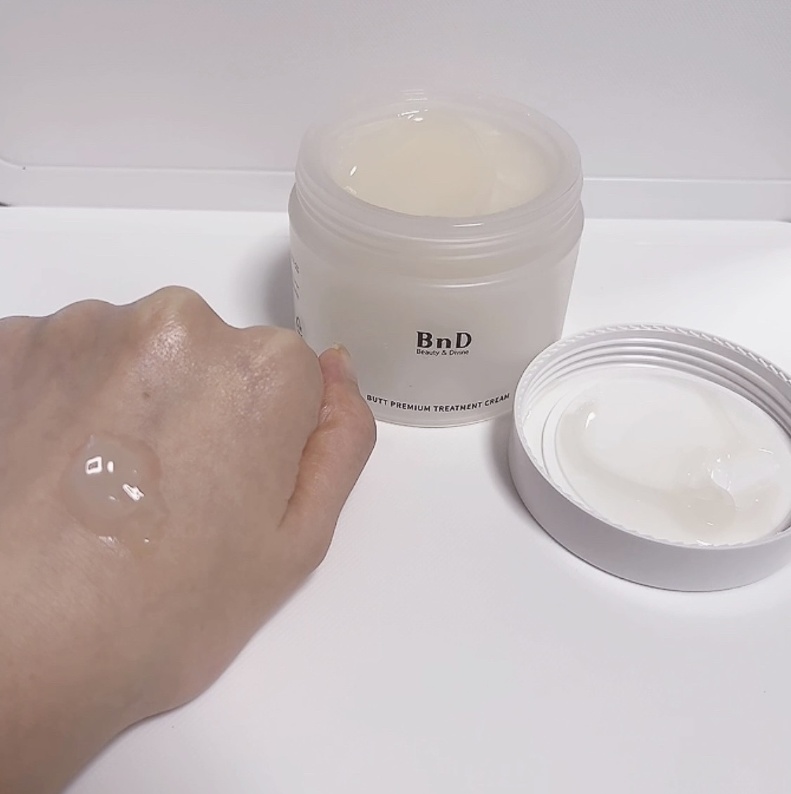 BnDヒップクリーム/BnD/バストケア・ヒップケアを使ったクチコミ（2枚目）