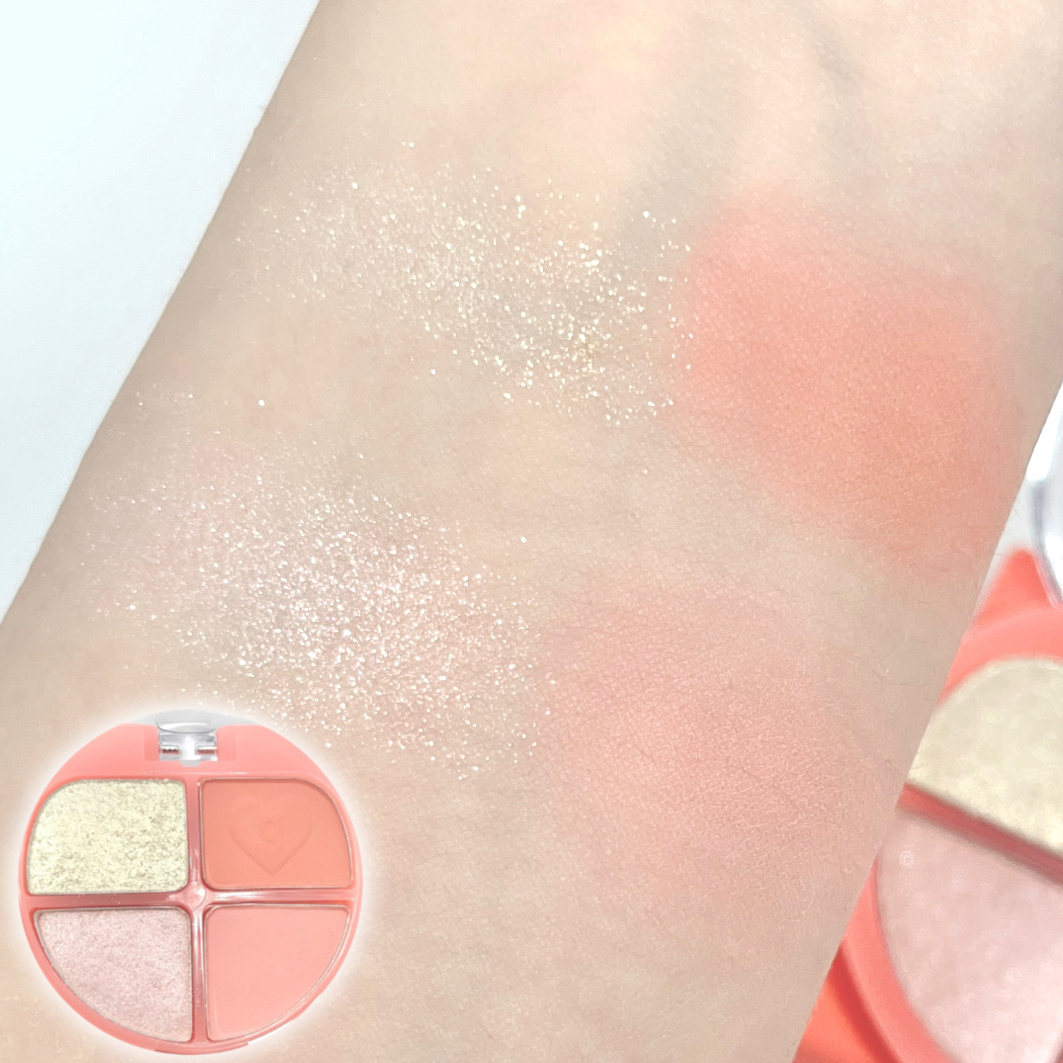 ティントリーアイパレット/Colorgram/アイシャドウパレットを使ったクチコミ（3枚目）