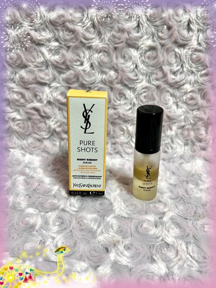 ピュアショット ナイト リチャージセラム/YVES SAINT LAURENT BEAUTE/美容液を使ったクチコミ(1枚目)