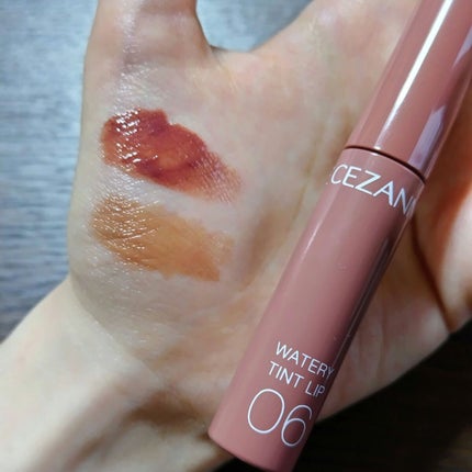 ウォータリーティントリップ/CEZANNE/リップティントを使ったクチコミ(1枚目)