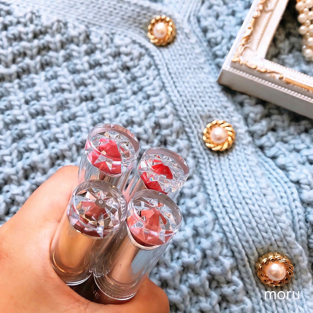 ラスティンググロスリップ/CEZANNE/口紅を使ったクチコミ(2枚目)