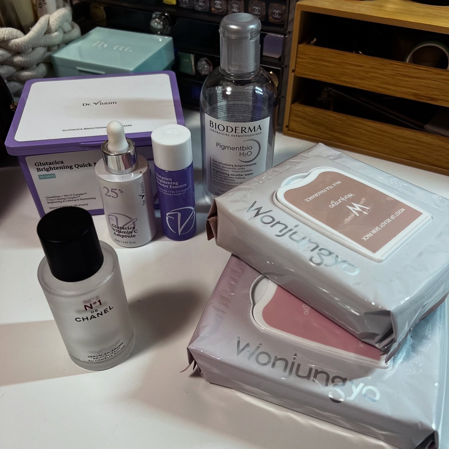 ピグメンビオ エイチツーオーホワイト/ビオデルマ/クレンジングウォーターを使ったクチコミ（1枚目）