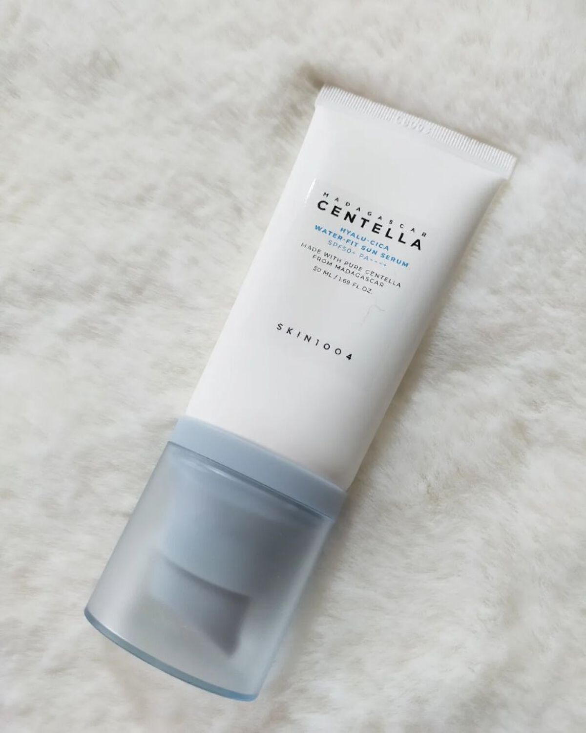 ヒアルーシカ ウォーターフィット サンセラム/SKIN1004/日焼け止めローションを使ったクチコミ（1枚目）