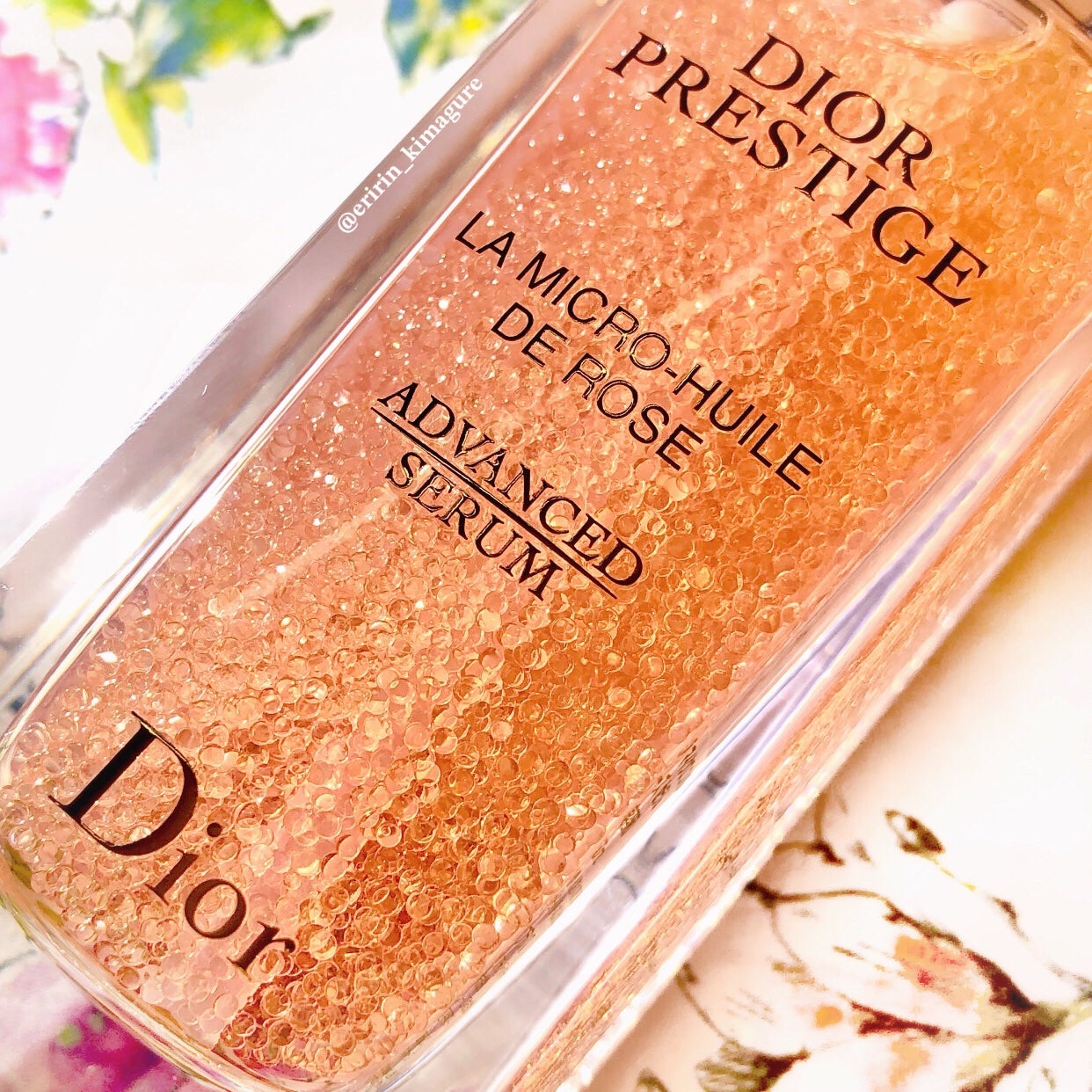 プレステージ マイクロ ユイル ド ローズ セラム/Dior/美容液を使ったクチコミ(3枚目)