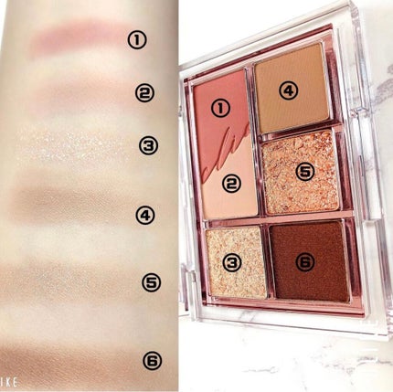 プロ アイパレット ミニ/CLIO/アイシャドウパレットを使ったクチコミ(3枚目)