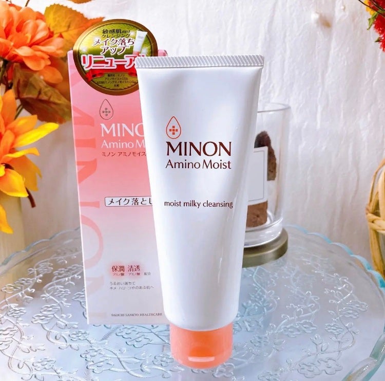 ミノン アミノモイスト モイストミルキィ クレンジング/ミノン/ミルククレンジングを使ったクチコミ(1枚目)