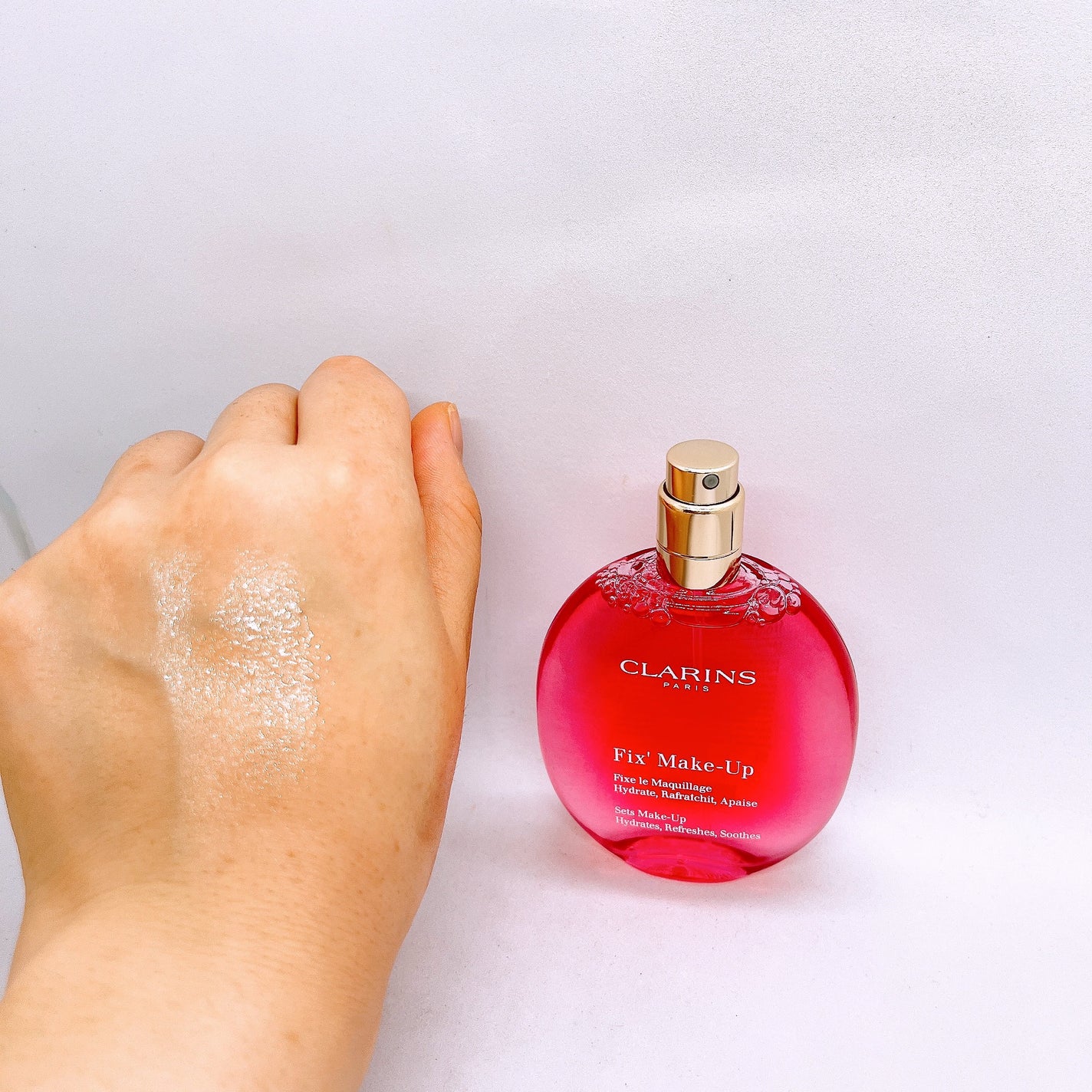 フィックス メイクアップ N/CLARINS/ミスト状化粧水を使ったクチコミ(3枚目)