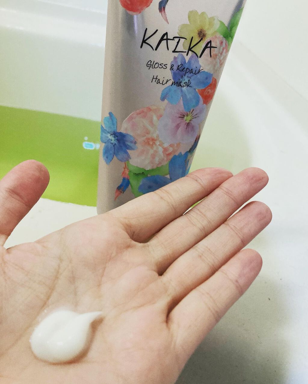 カイカ グロス＆リペア へアマスク/KAIKA/ヘアマスク・ヘアパックを使ったクチコミ（3枚目）